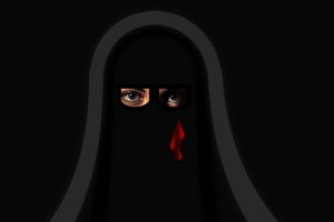 woman with burka